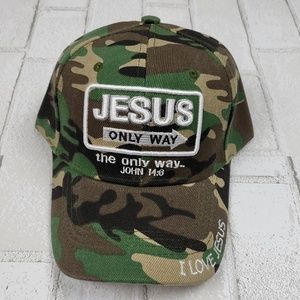 JESUS ONLY WAY Religious Cap